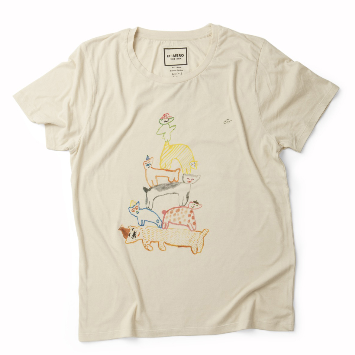 Author: Mogu Takahashi, JAPAN 「Meow Family」（アクリル） Price: 90€