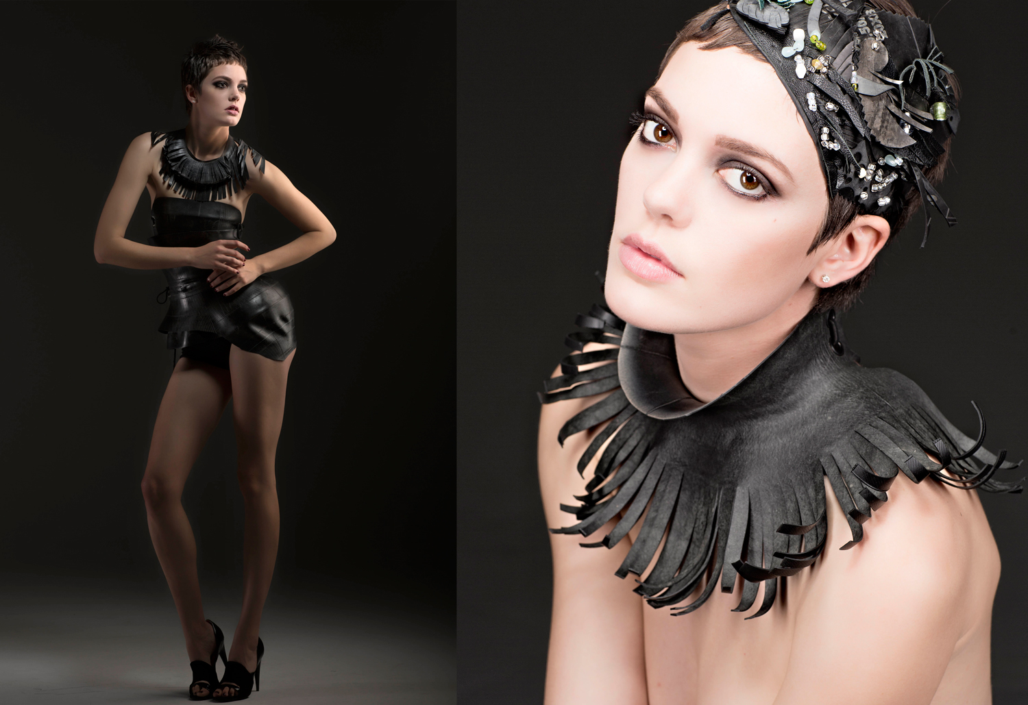 Photo: Djeneba Aduayom, Model: Salome Steinmann, Designer: Brigid KO